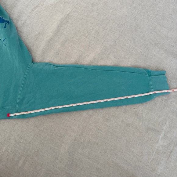 MLB Seattle Mariners “Hot Dogs from Heaven” Teal Crewneck Sweatshirt, Unisex S/M - Picture 7 of 8